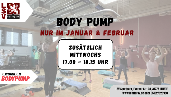 LSV Sportpark: Body Pump